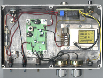 inside view packaged transmitter with VM-70X module