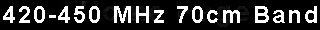 420-450 MHz